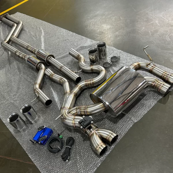 BMW F8X M3/M4 Equal Length Valvetronic Cat-back