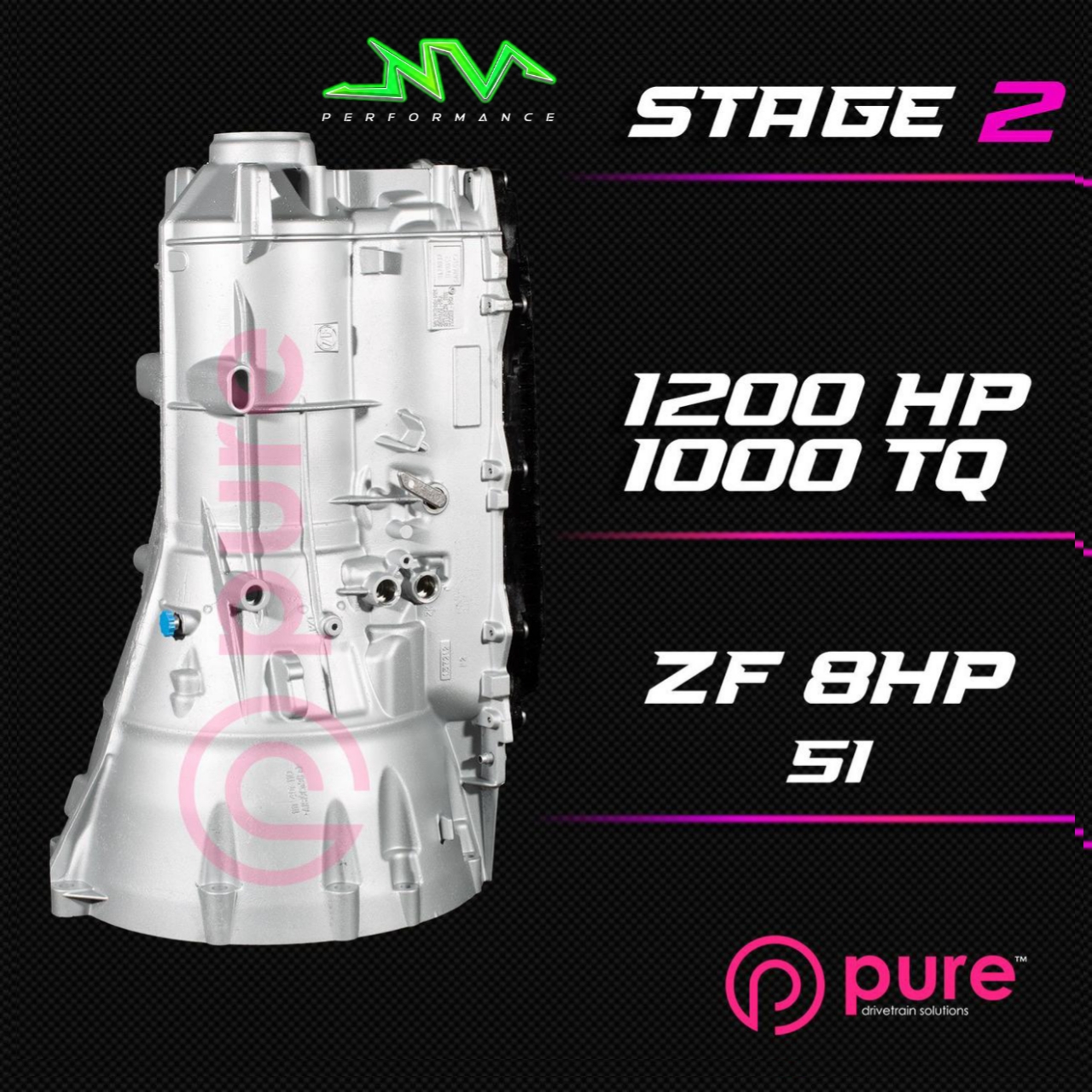 ZF 8HP51 TRANSMISSION UPGRADE Stage 2