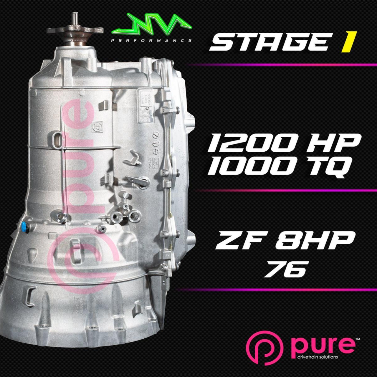 ZF 8HP76 TRANSMISSION UPGRADE Stage 1
