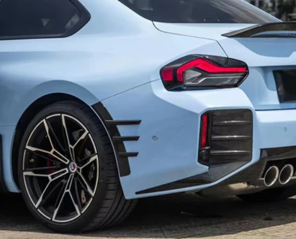BMW G87 M2 Carbon Fiber Front & Rear Fender Trim - Image 3