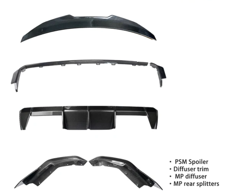BMW G80/G82 Carbon fiber Rear Exteriors Cover