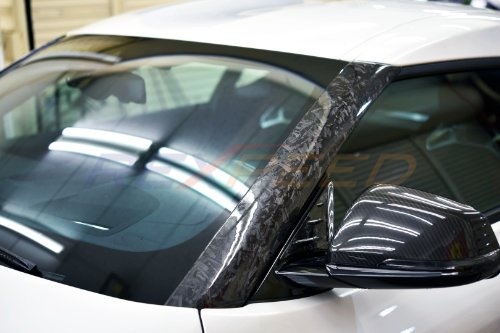 Supra GR 2020+ Forged Carbon Exterior A Pillar Cover