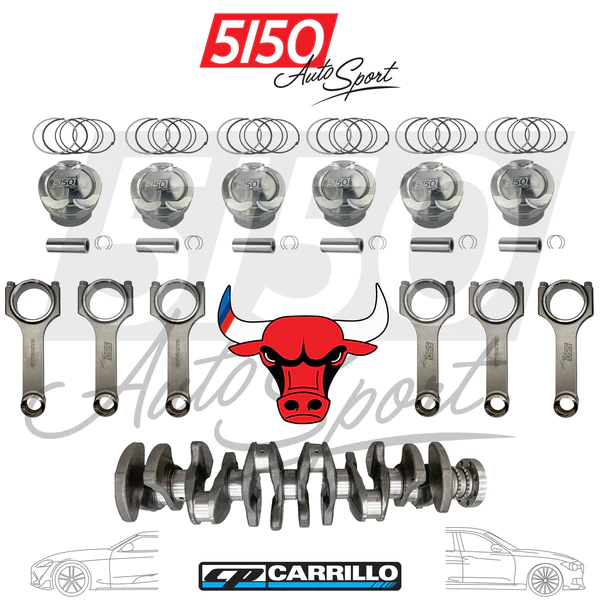 5150 AutoSport Bully Stroker Kit, BMW B58, Gen 1