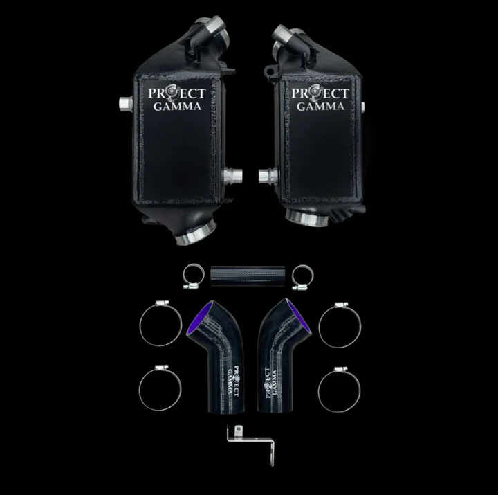 Project Gamma BMW M5 | M8 (F90/F91/F92/F93) CHARGE COOLERS AND CHARGE PIPES