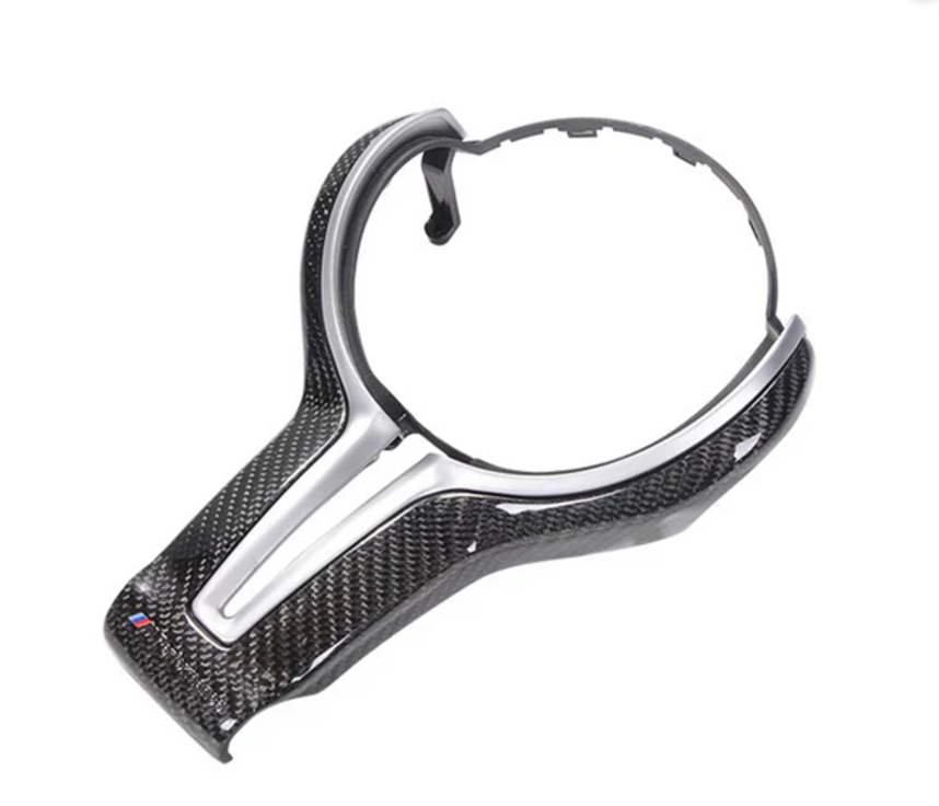 BMW F80 F81 F82 F83 F87 Carbon Fiber Steering Wheel Trim