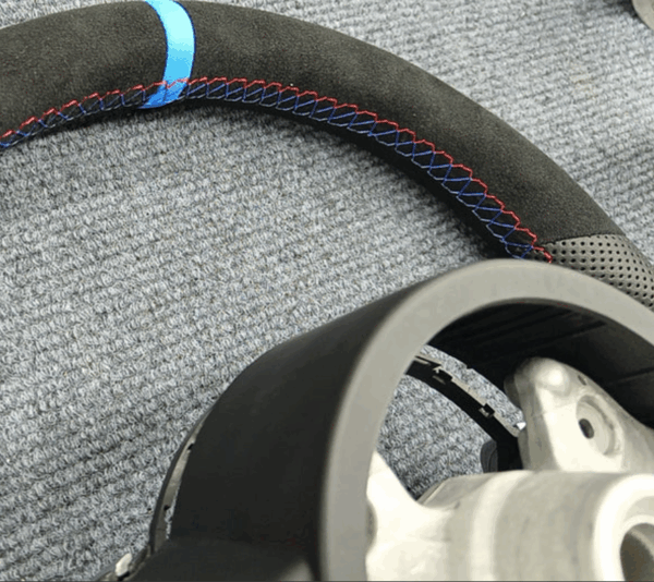 BMW F80 F81 F82 F83 F87 style Carbon Fiber Steering Wheel - Image 2