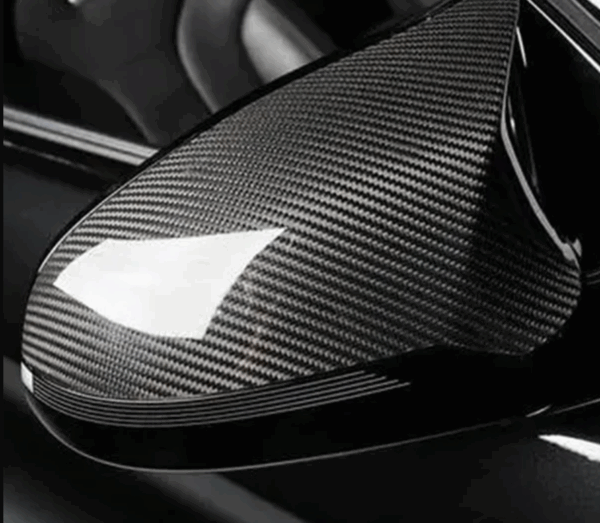 BMW F80 F82 F83 Dry Carbon Fiber Mirror Caps - Image 3